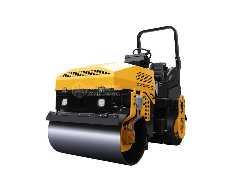 3噸前鋼輪后膠輪瀝青路面壓路機(新款)