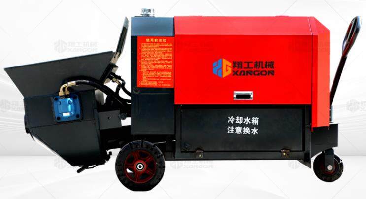 混凝土輸送泵為何不能加水，翔工為您解疑