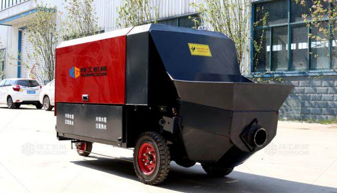 翔工機械講解混凝土輸送泵不能加水的原因